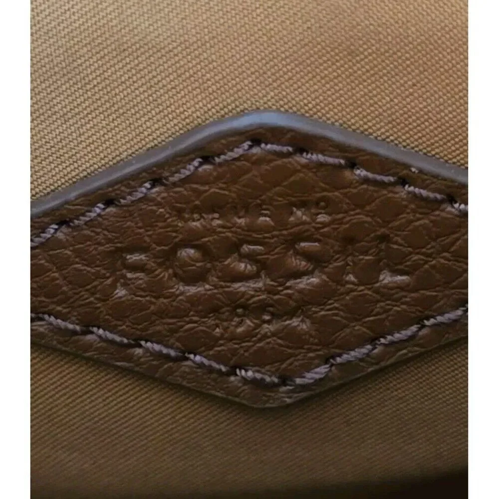 Fossil Faux Leather Crossbody Floral Purse Bag